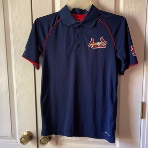A10 Majestic ST Louis Cardinals polo